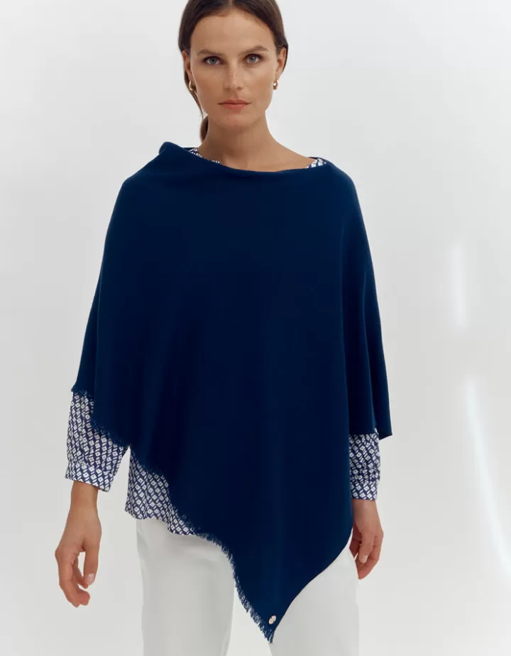 Maille>DEVERNOIS Cape maille Made in France Bleupersan