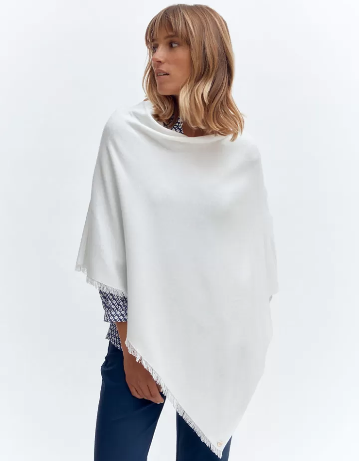 Maille>DEVERNOIS Cape maille Made in France Blanccasse
