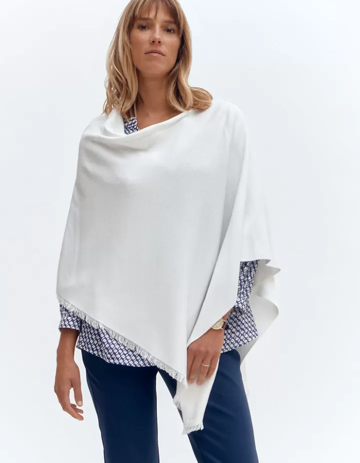 Maille>DEVERNOIS Cape maille Made in France Blanccasse