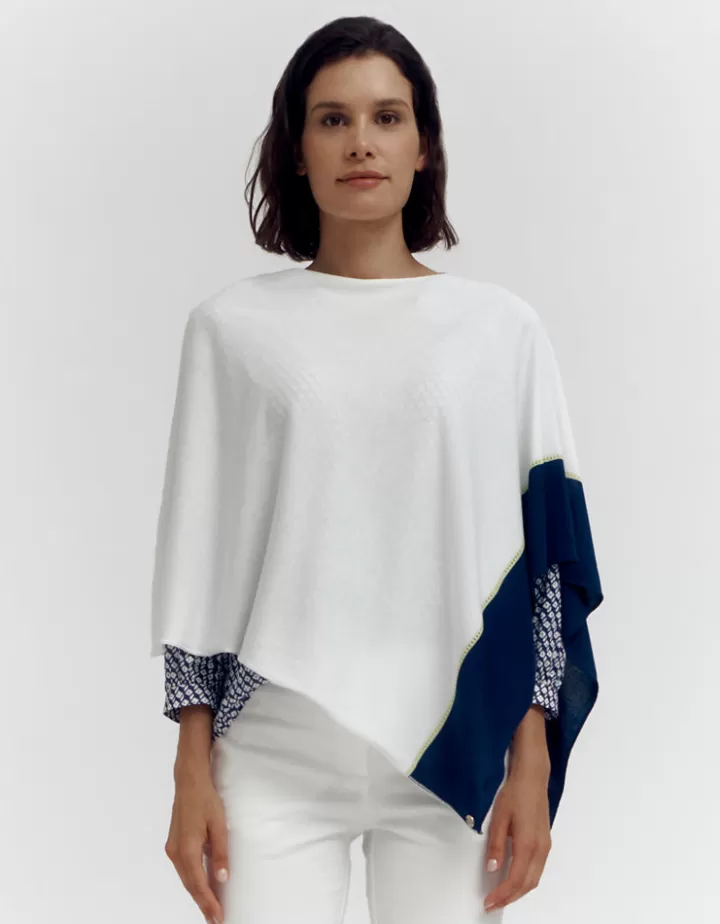 Maille>DEVERNOIS Cape maille Made in France Blanc1