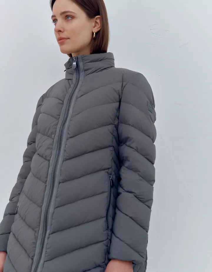 Vestes & Manteaux>DEVERNOIS Doudoune 3/4 Rembourrage duvet et plumes Vertarmy