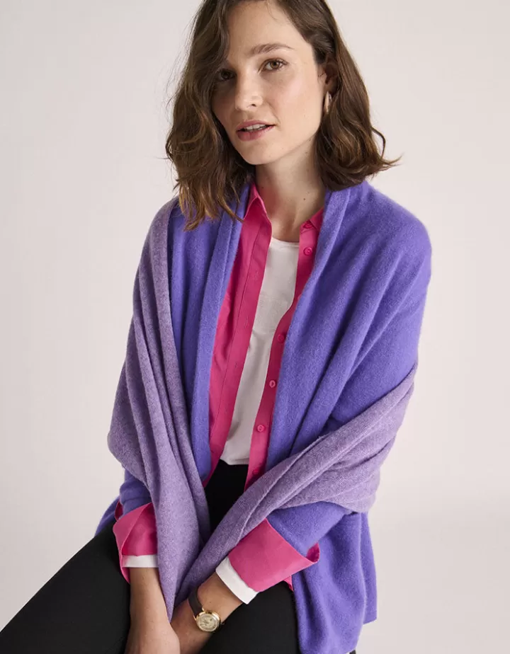 Accessoires>DEVERNOIS Echarpe En cachemire Violetamethyste
