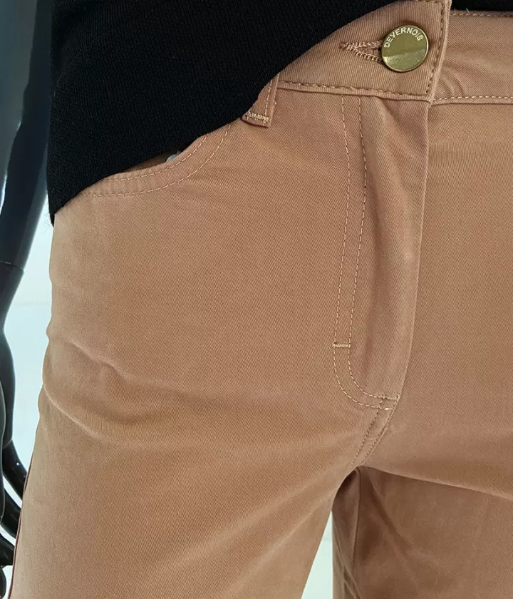 Pantalons>DEVERNOIS Jean 5 poches En coton stretch