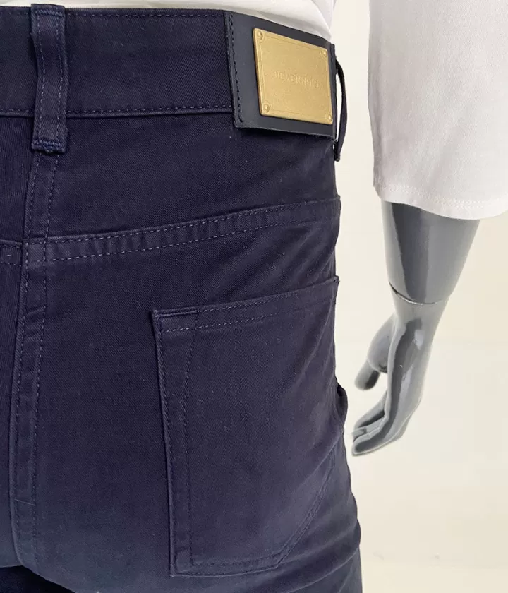 Pantalons>DEVERNOIS Jean 5 poches En coton stretch
