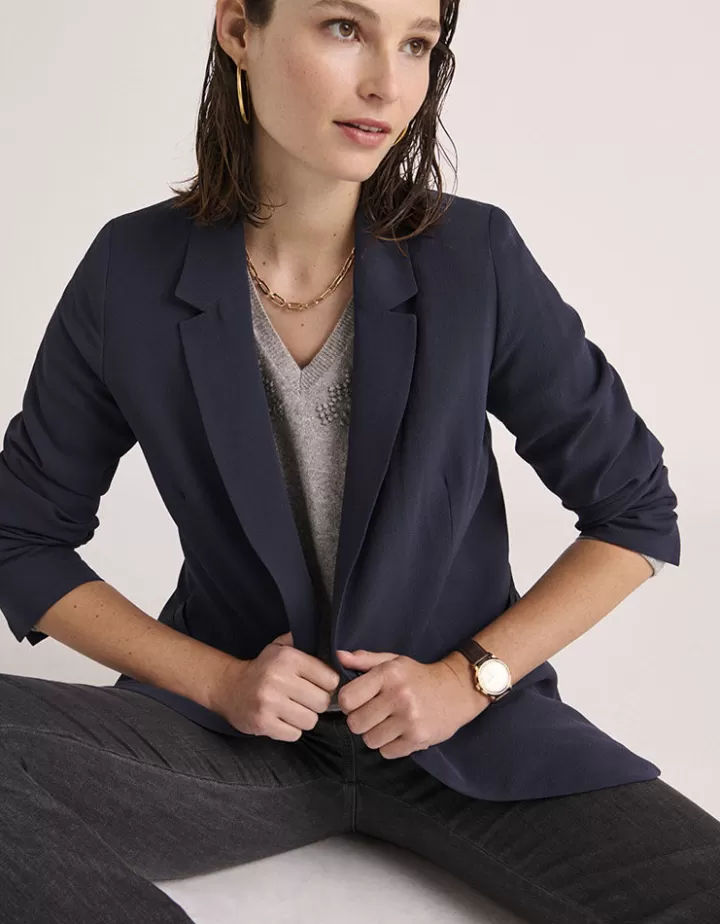 Pantalons>DEVERNOIS Jeans délavé En coton stretch Grismetal