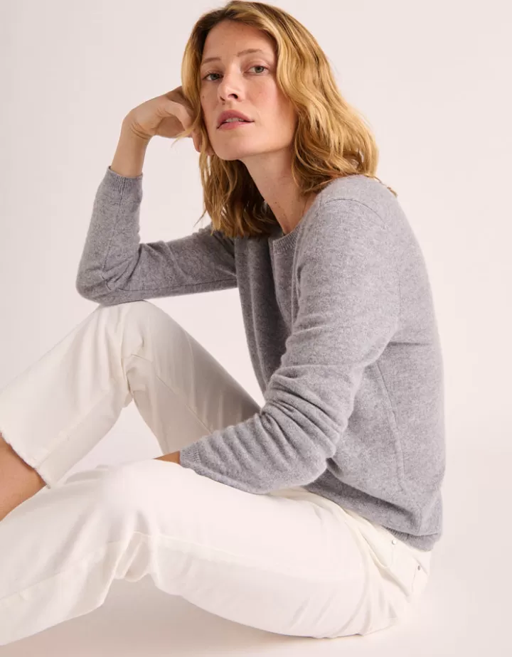 Maille>DEVERNOIS Pull en cachemire Encolure ronde Grischine