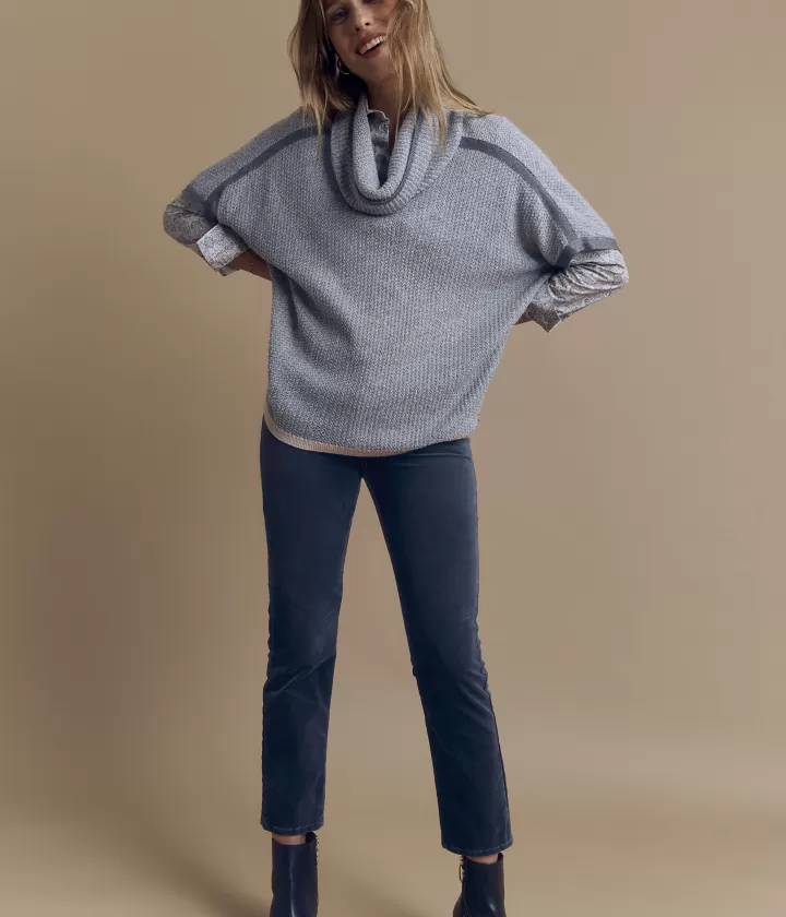 Maille>DEVERNOIS Pull oversize en mohair Tricoté en France Grischine