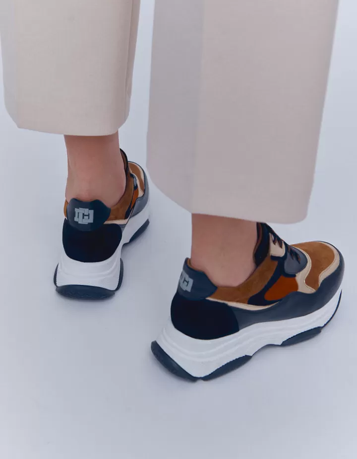 Accessoires>DEVERNOIS Sneakers En cuir Noir