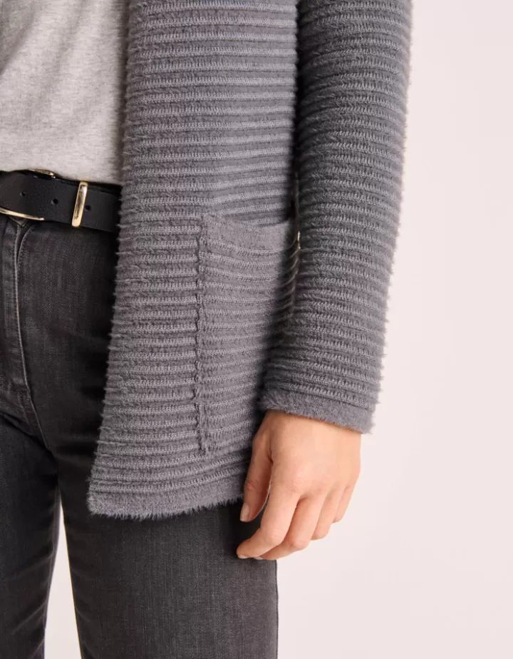 Vestes & Manteaux | Maille>DEVERNOIS Veste maille Tricotée en France Grischine